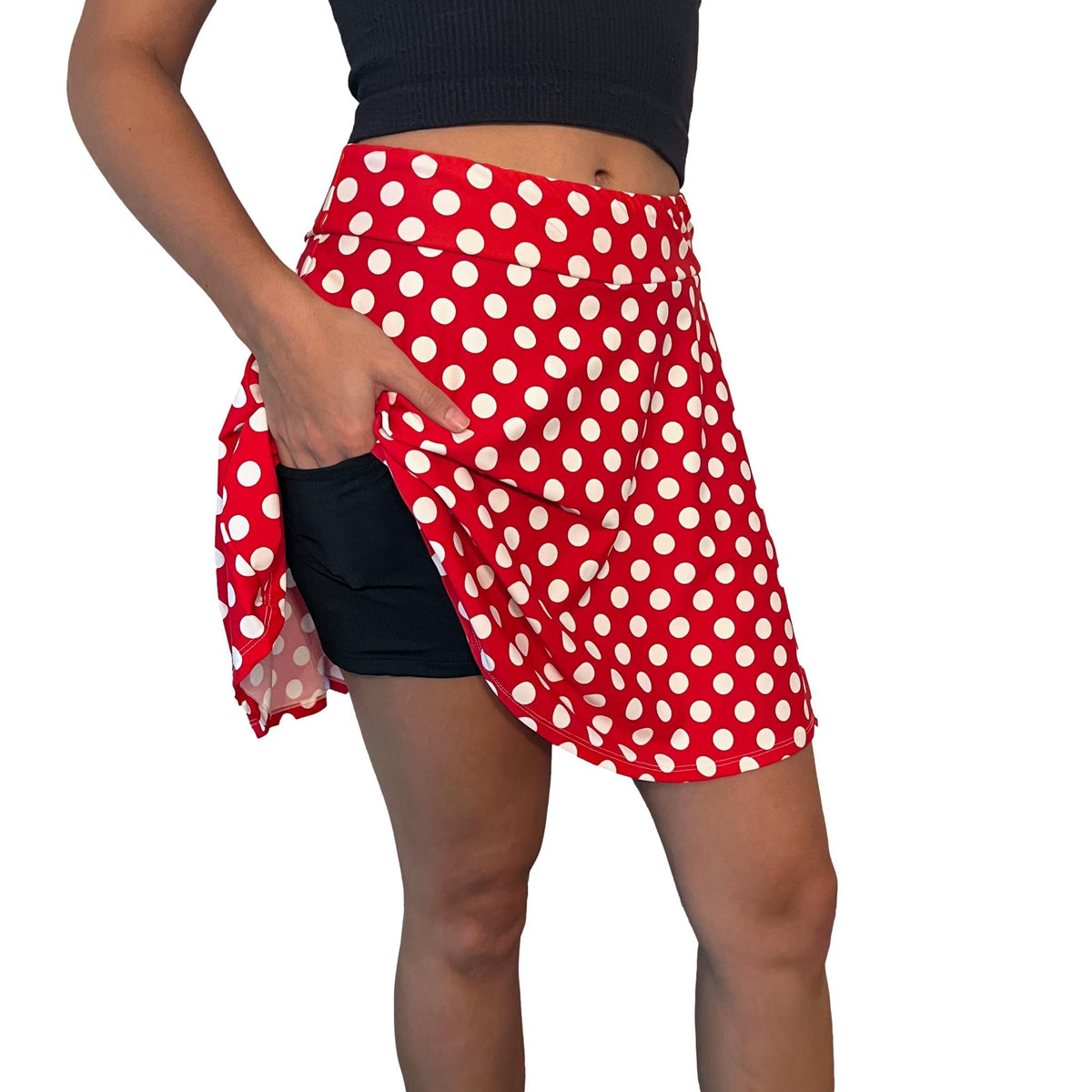 【HI FI FNK】(W) Rira Dot Padded Skirt SERAPHINA PLEATED MESH SKIRT WITH INNER SHORT - PICKLEBALL