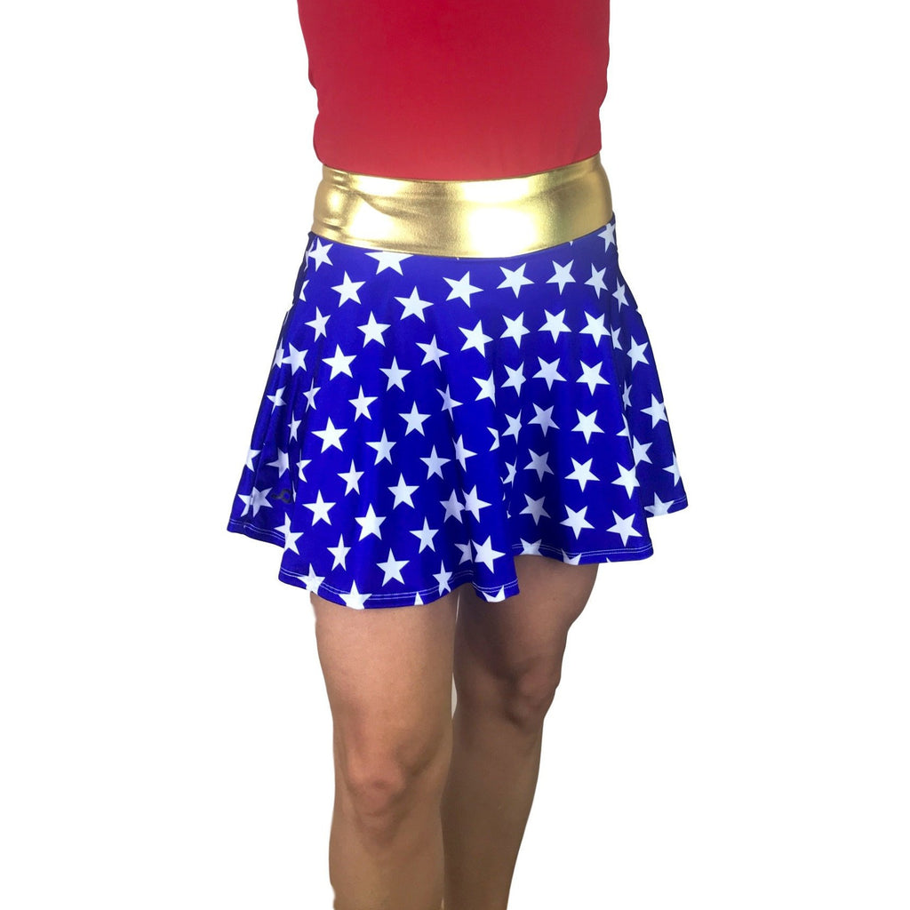Wonder Woman Athletic Flare Skort - Smash Dandy