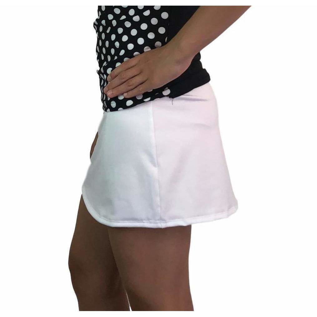 White Athletic Skirt